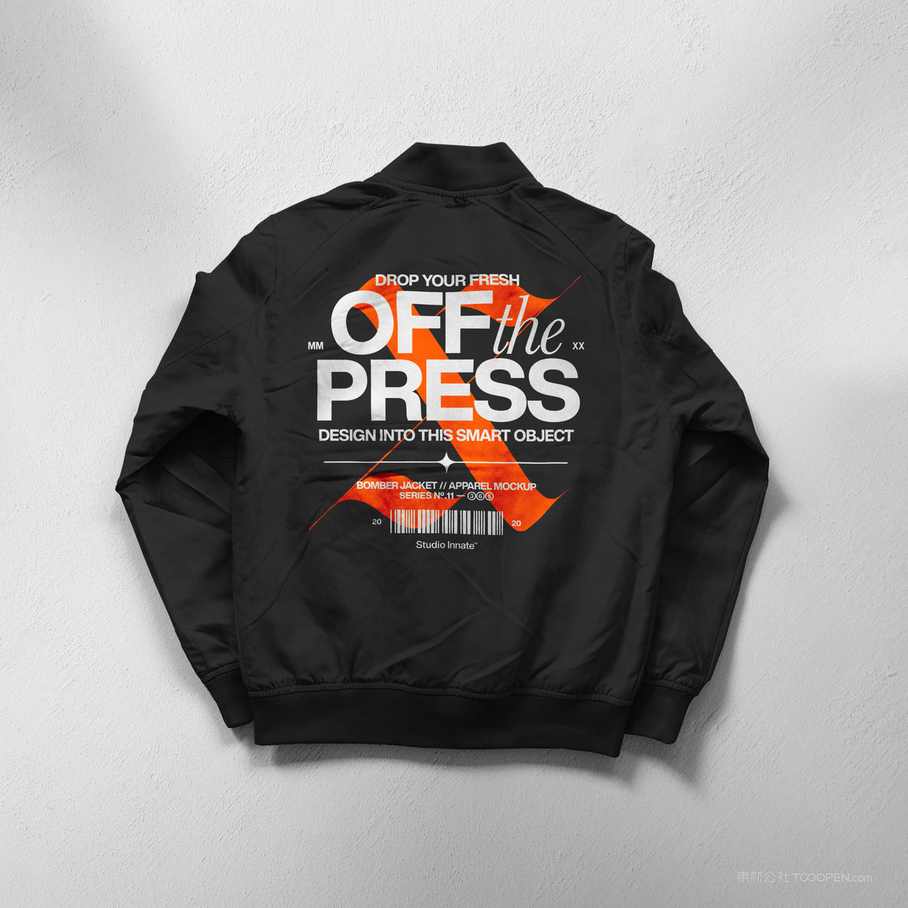 嘻哈夹克上衣样机