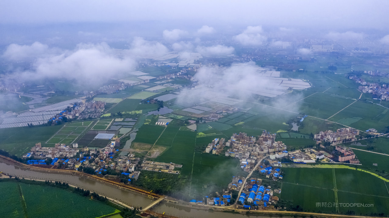 城效田园摄影图片