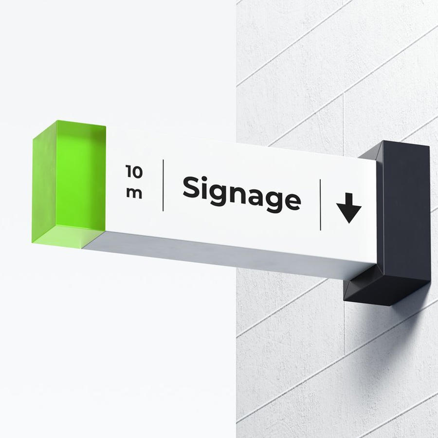 指示牌标牌样机