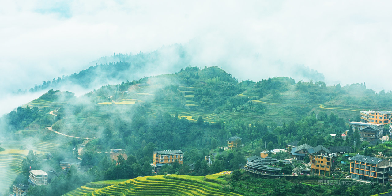高清桂林山水风景画图片
