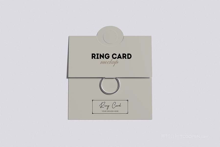 戒指卡模型样机