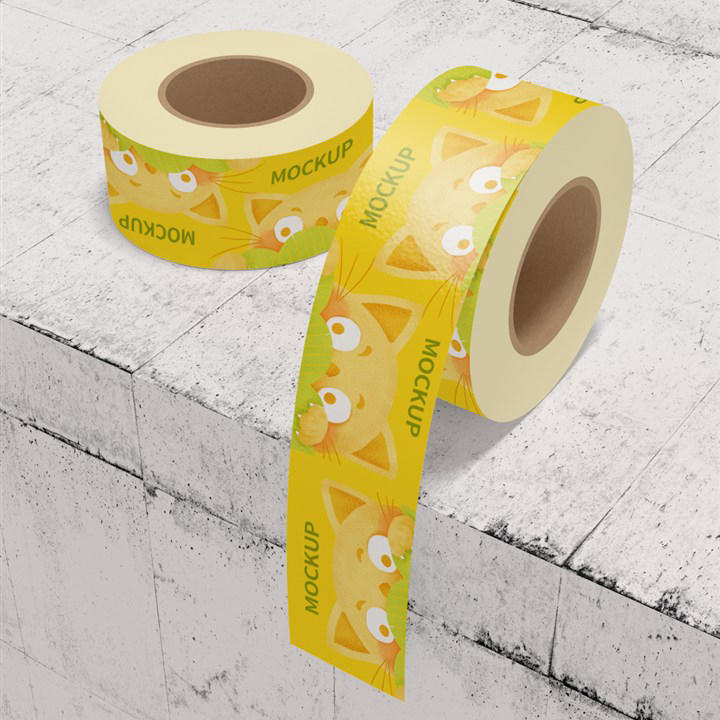 胶带不干胶胶纸文创样机