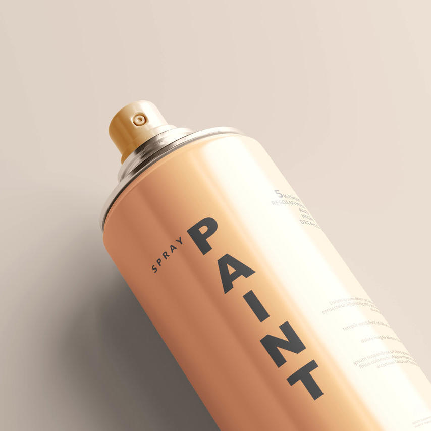 杀虫剂喷雾剂罐样机