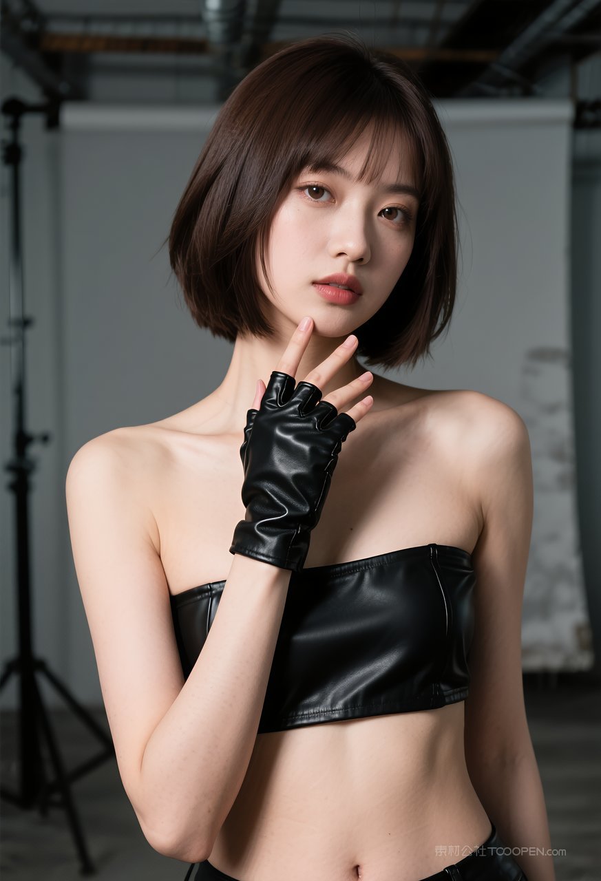 迷人写真动人女性气质时尚美女