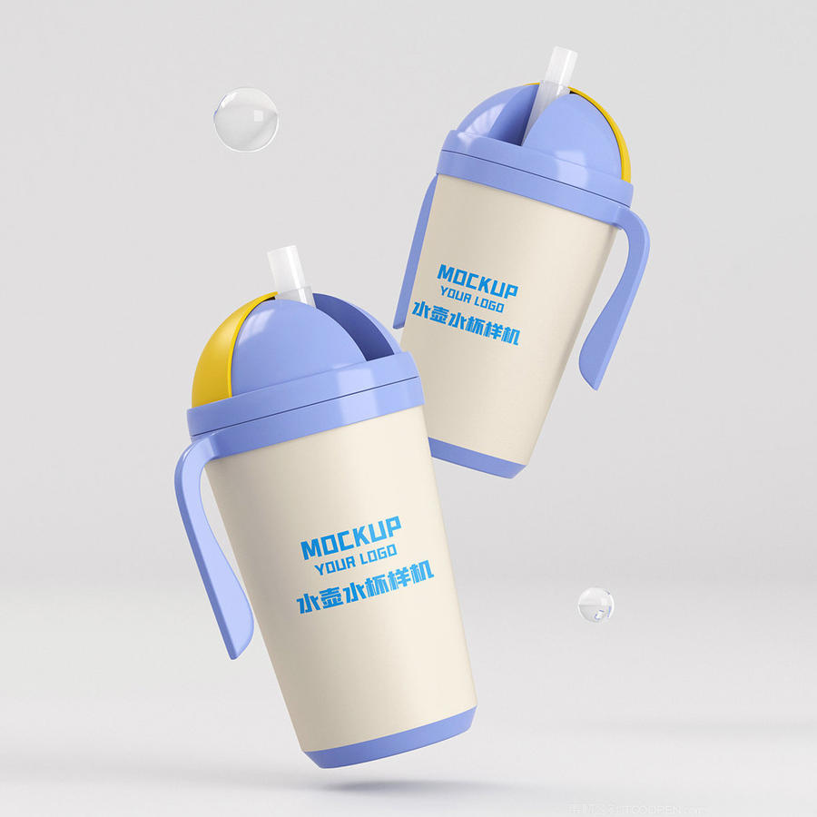 吸水壶水杯样机