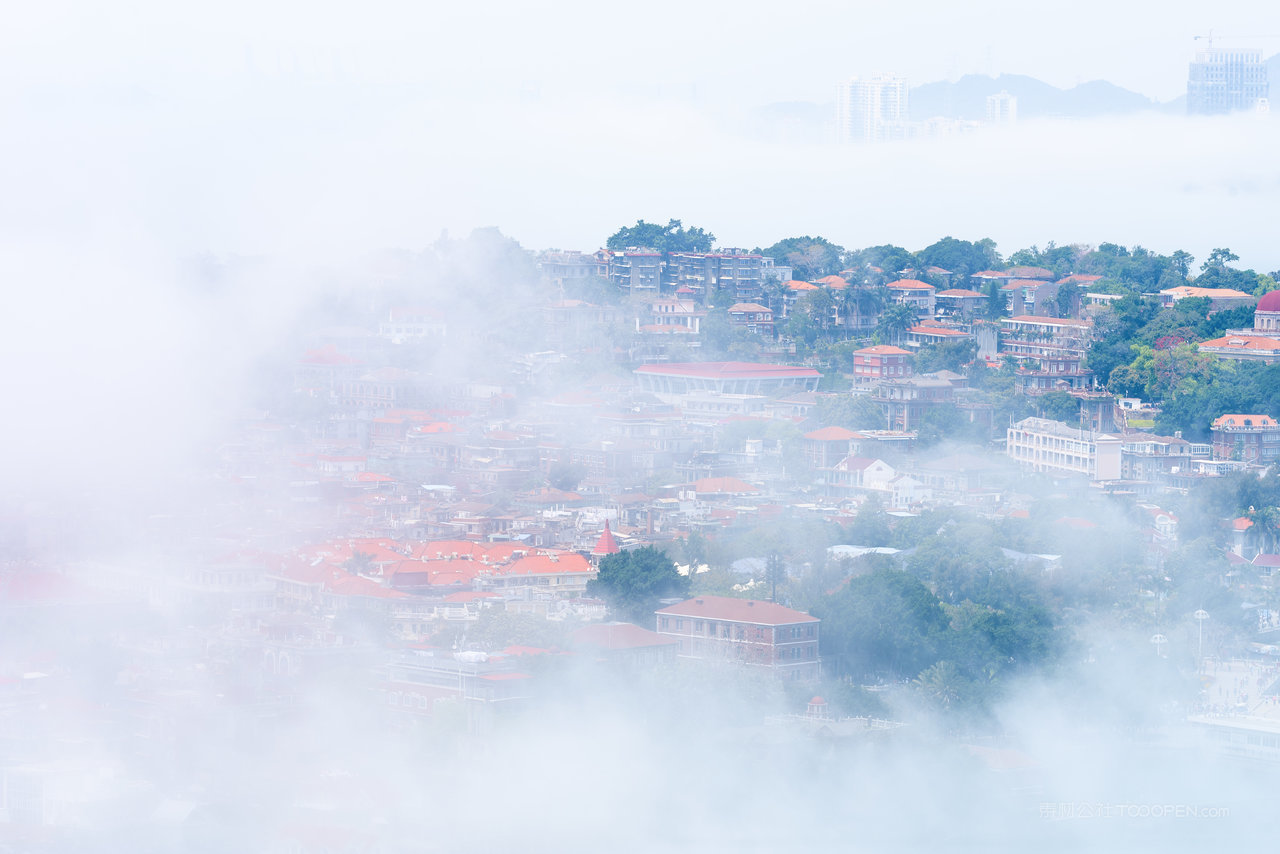 厦门风光风景画图片