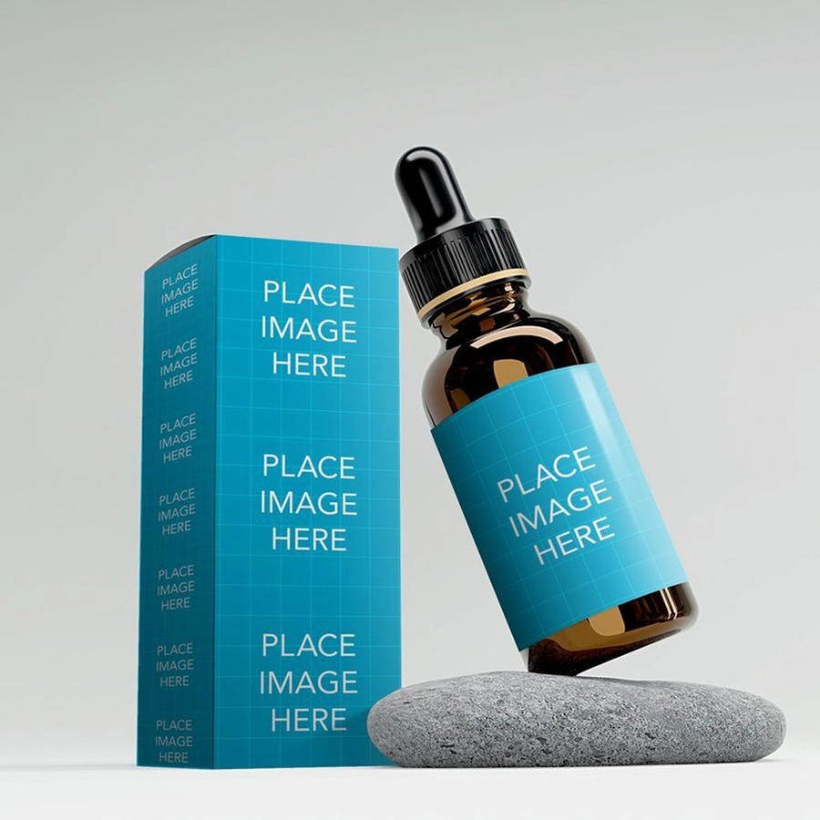 护肤品滴灌瓶样机