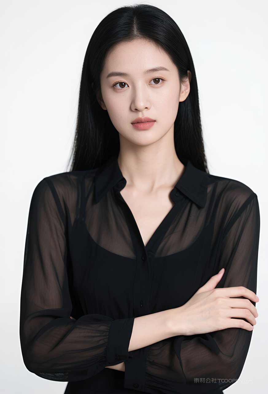 写真时尚迷人气质女性美女动人