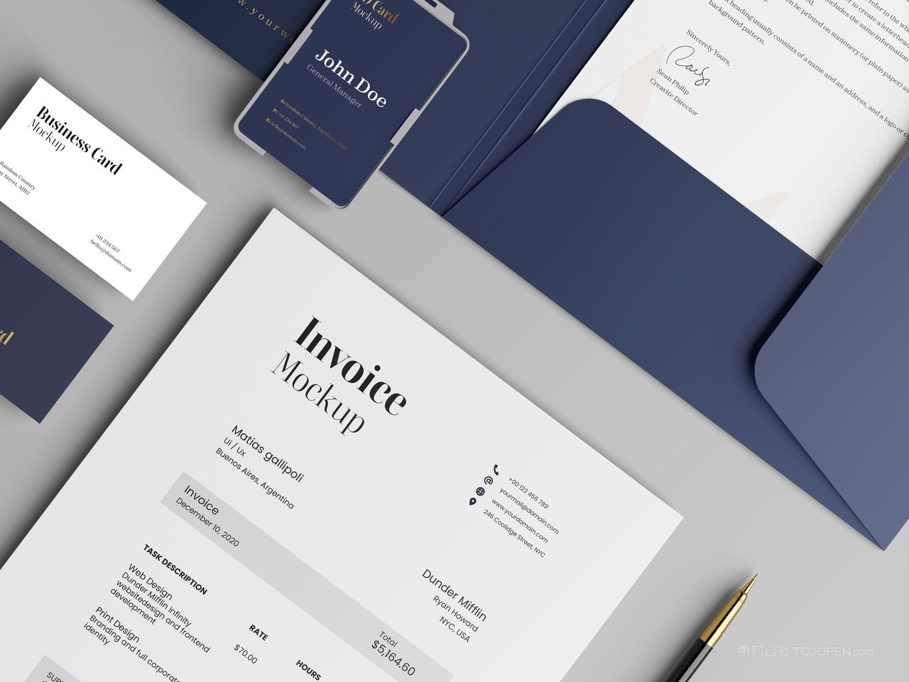 企业VI元素场景