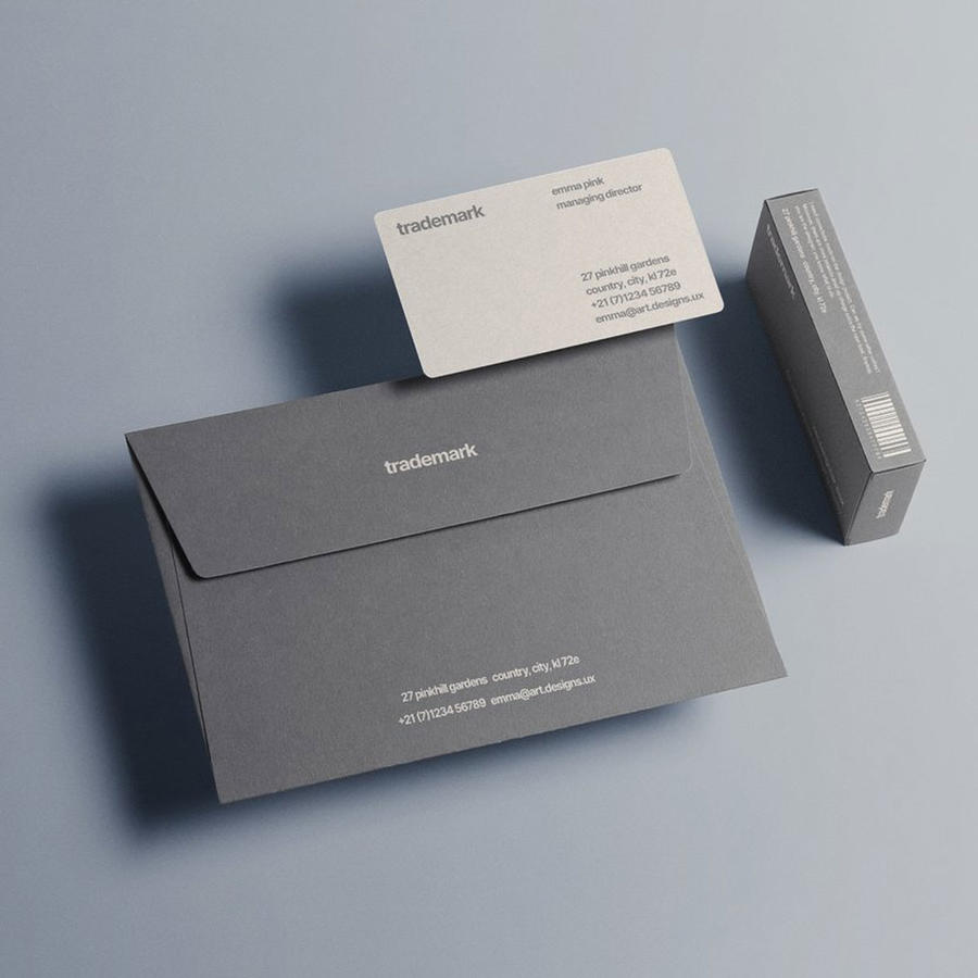 文具和包装盒样机