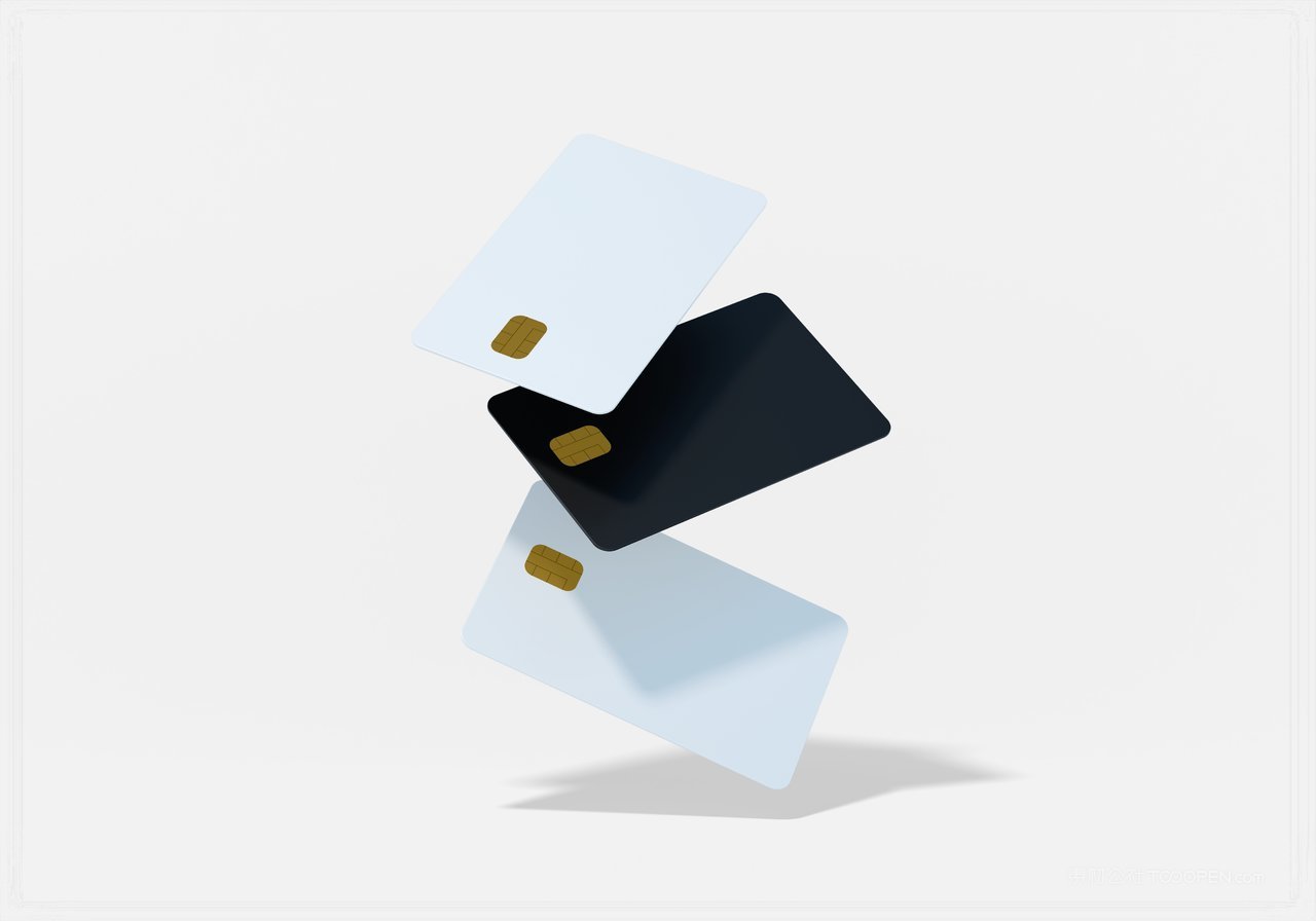 信用卡银行卡样机