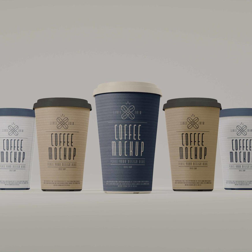 一次性咖啡杯样机