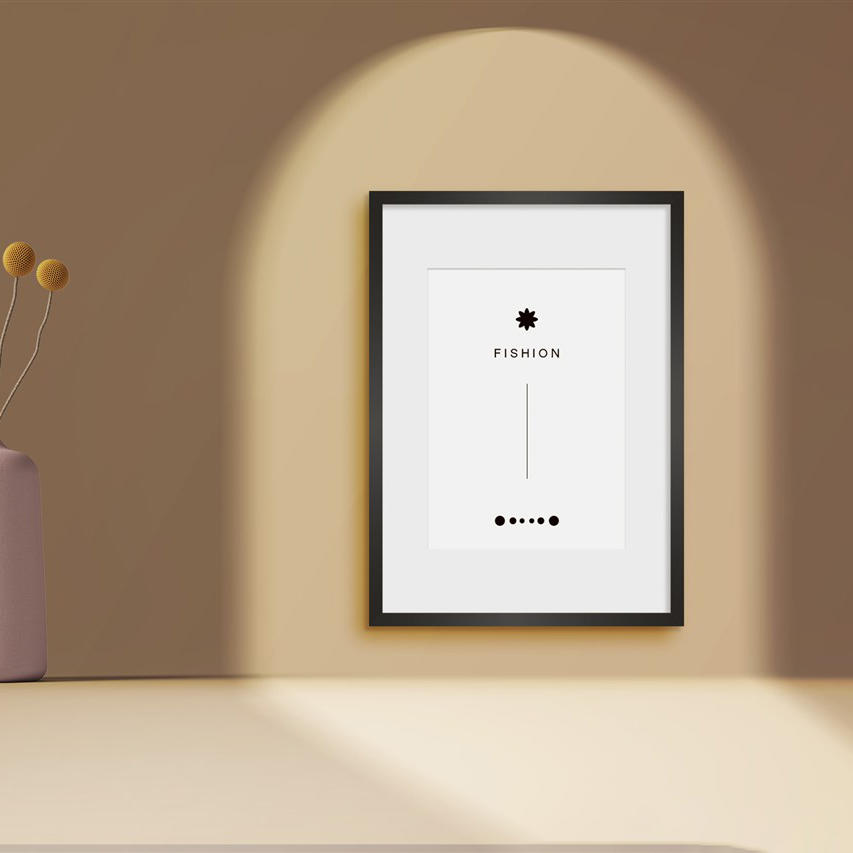 风的巨型装饰画样机