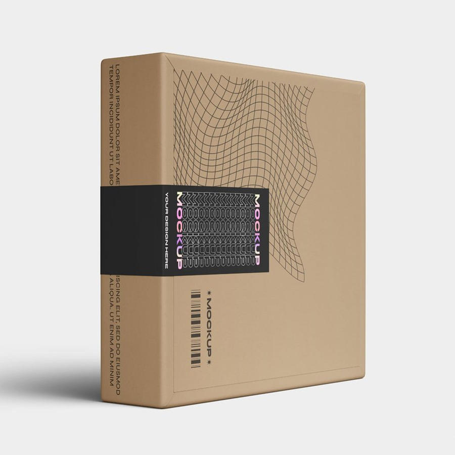 粘合密封标签样机