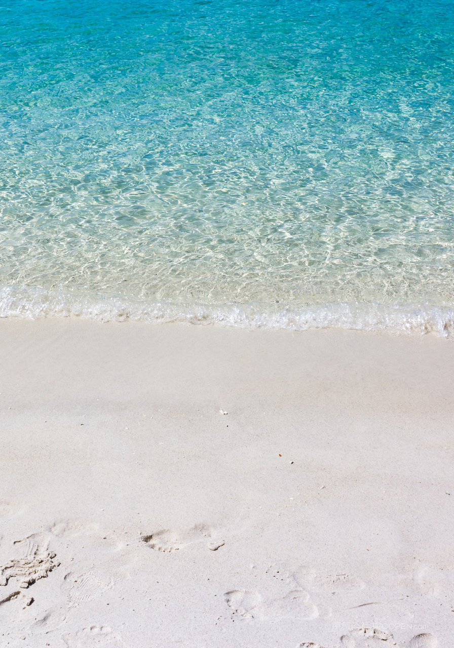 海岛沙滩海景风景画图片