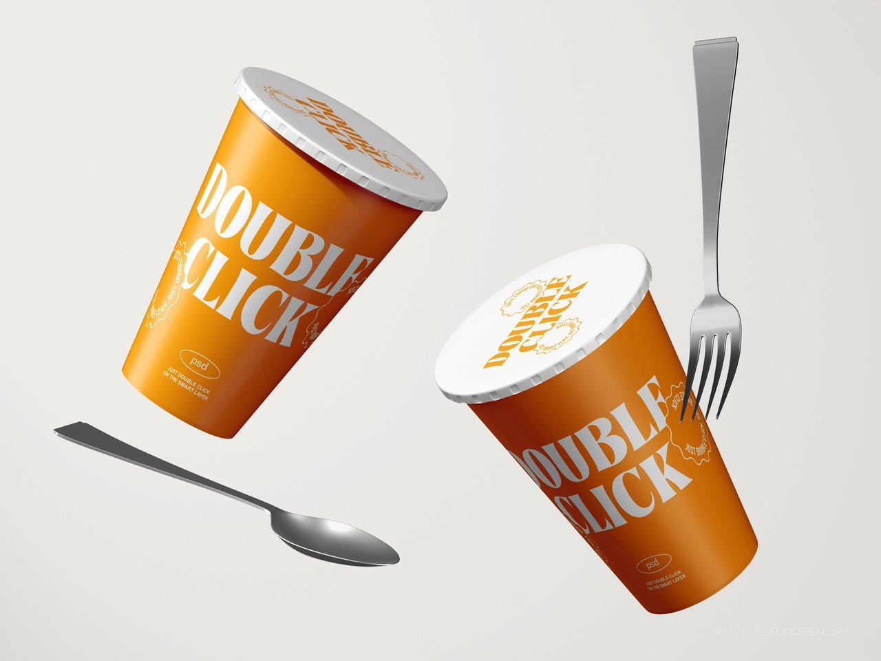 塑料杯杯子样机