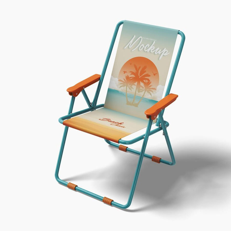 折叠沙滩椅样机