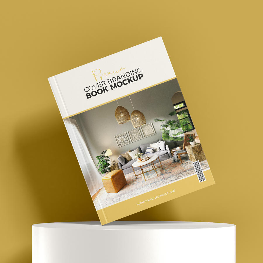 品牌书籍封面样机