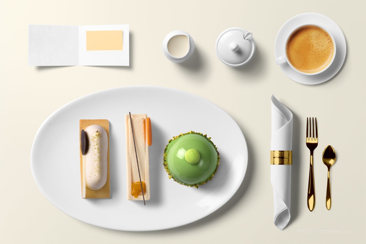 牛排西餐餐具样机模板 (40)