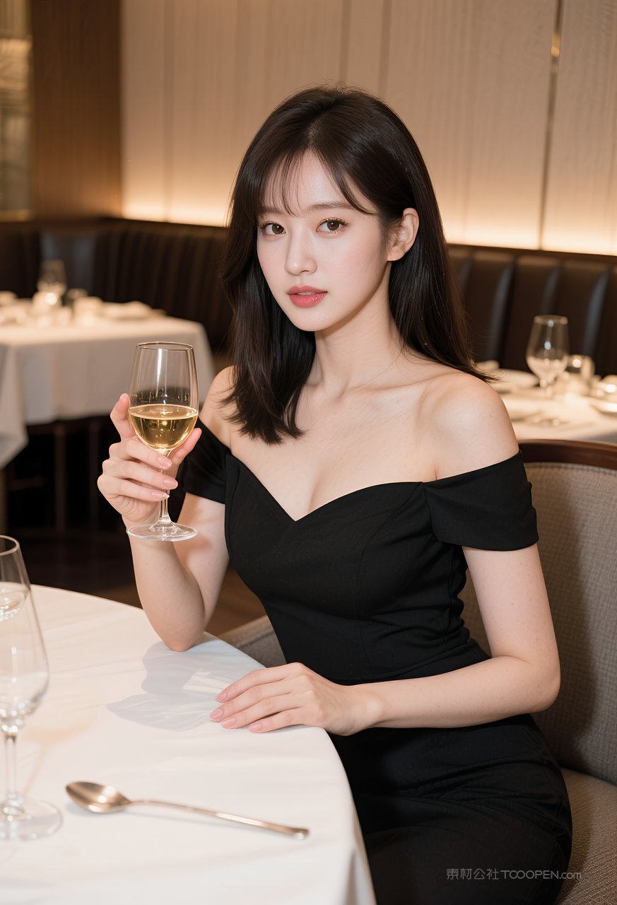 写真动人气质迷人美女时尚女性