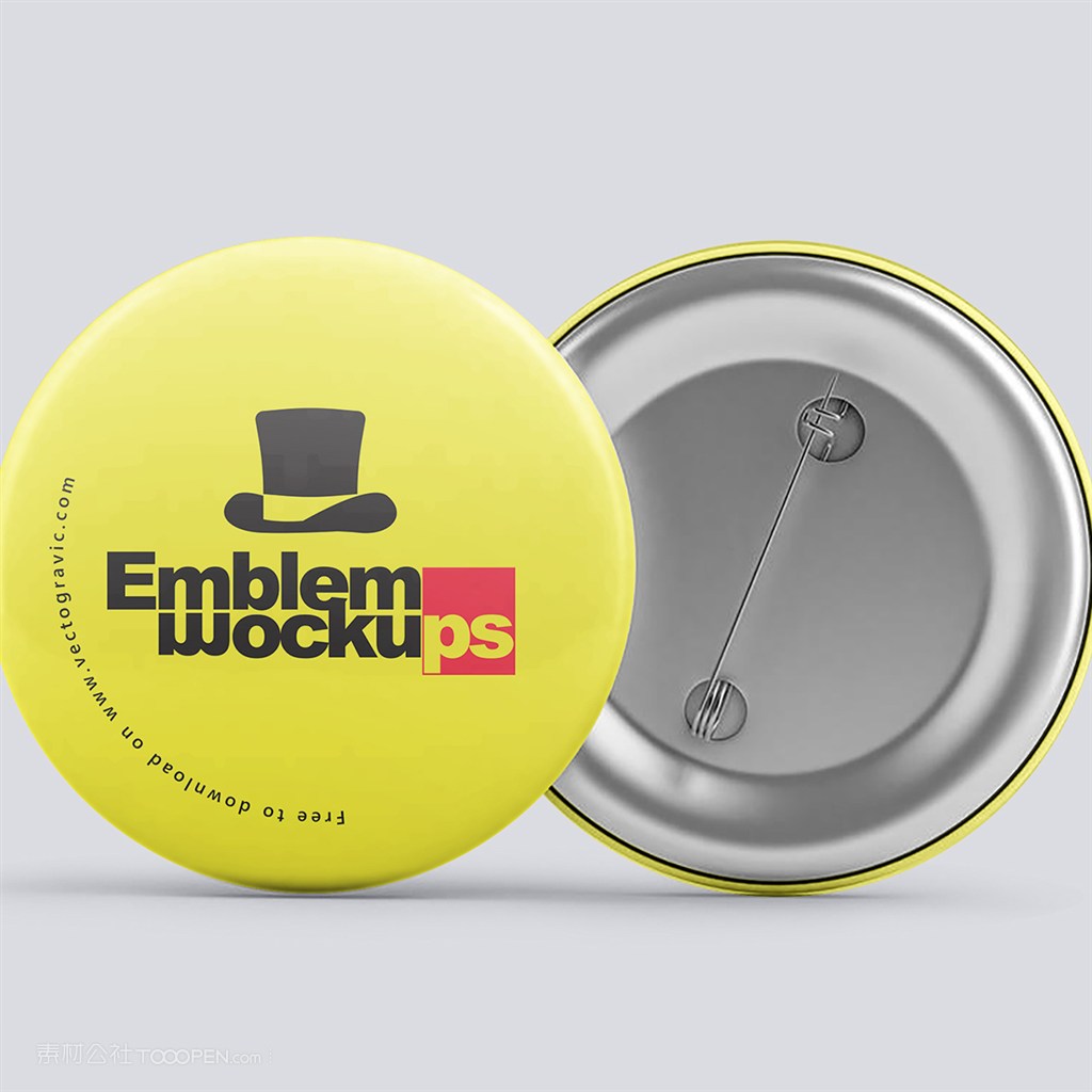 徽章样品展示样机