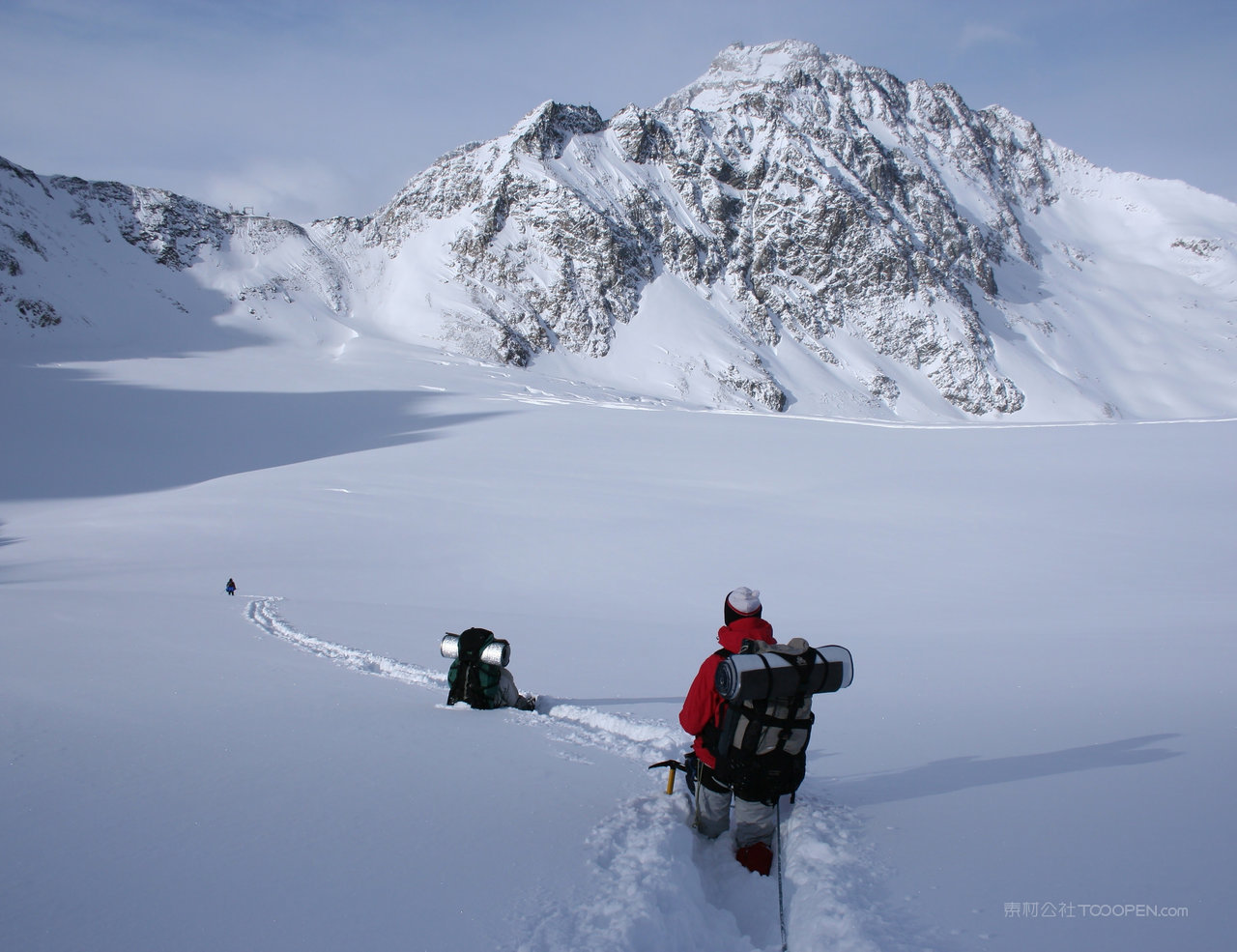 高清雪山大山风景画