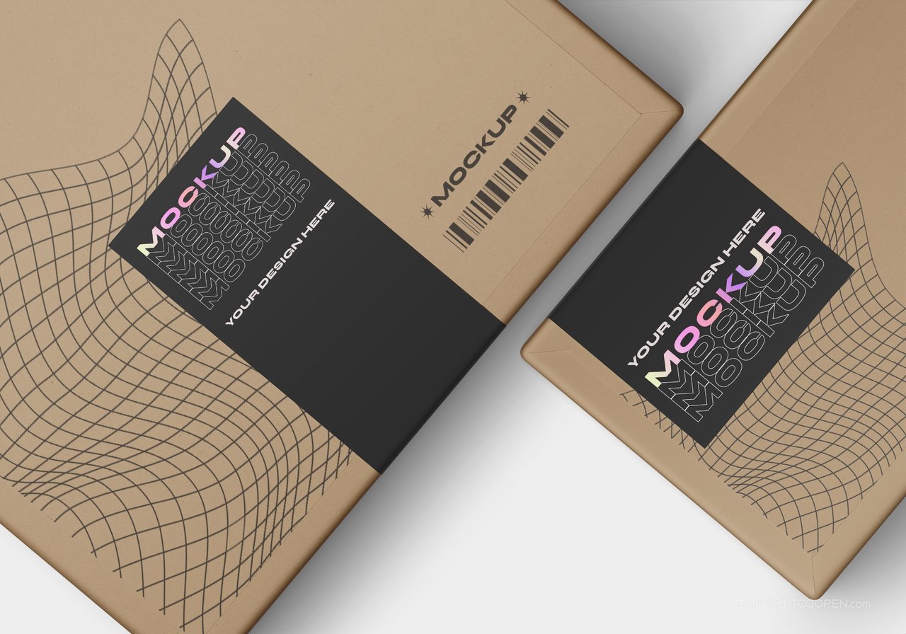 粘合密封标签样机