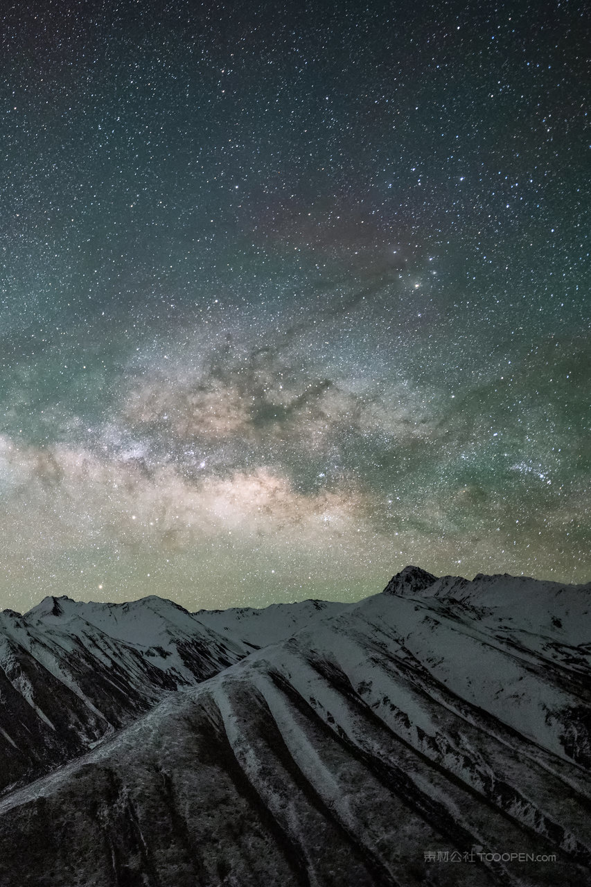 星空银河风景画