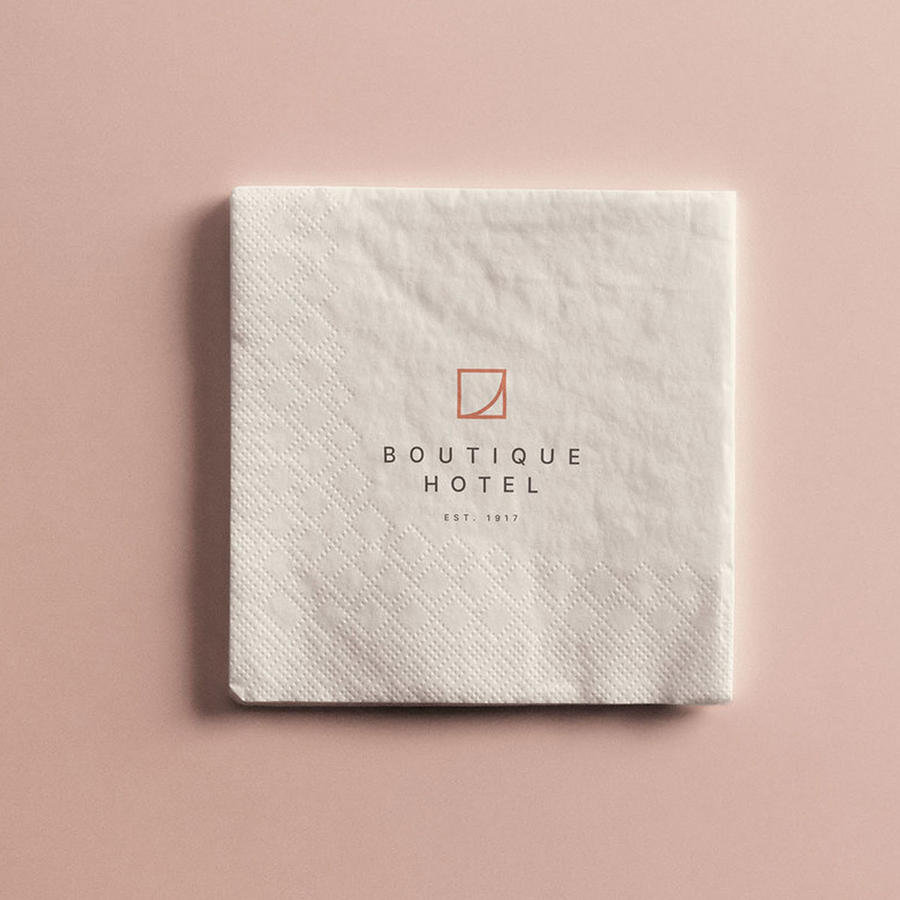 纸巾餐巾纸样机