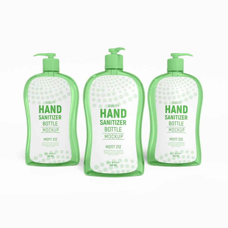 洗手液泵瓶样机