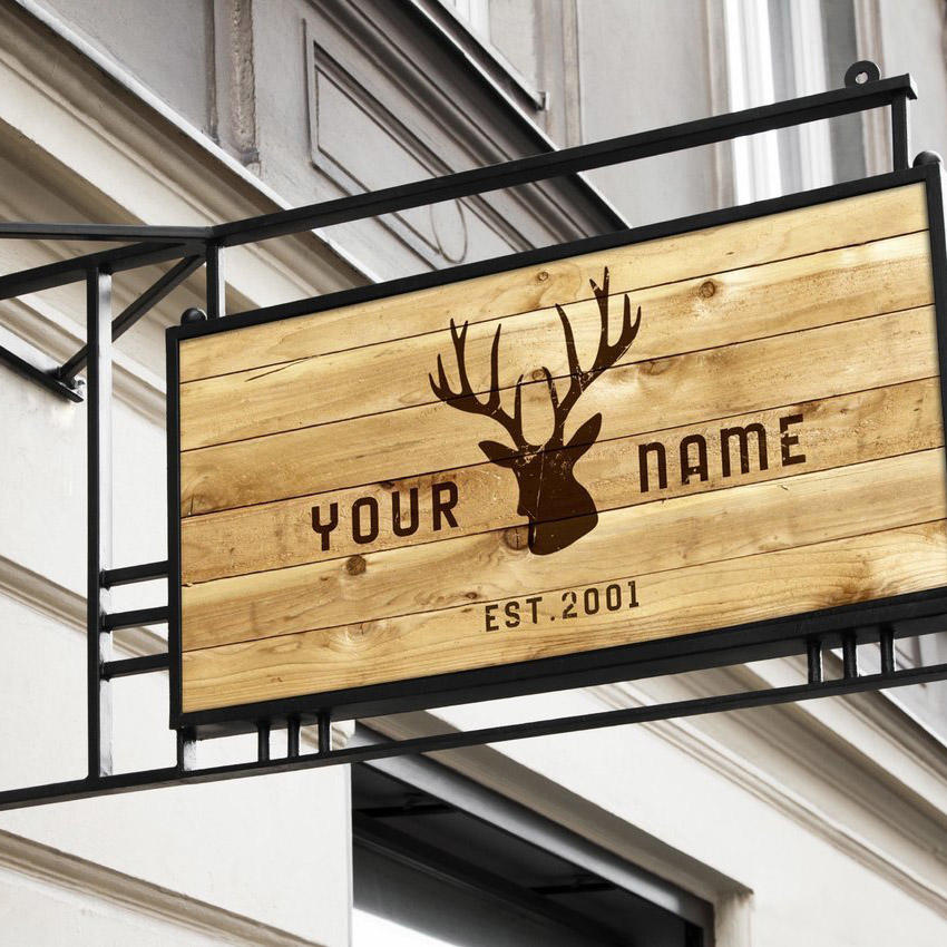 大型广告牌样机