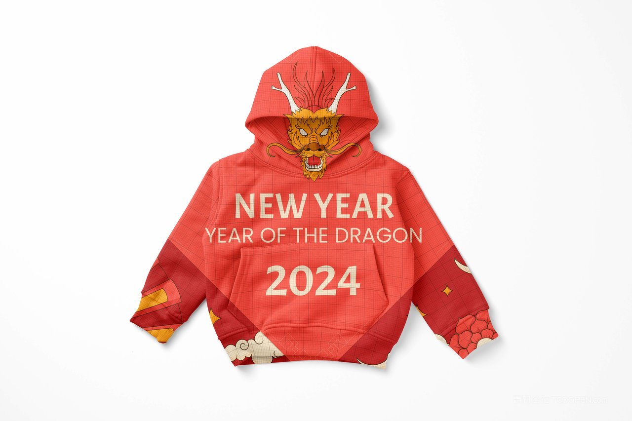 【1387期】2024龙年婴儿连帽卫衣服装样机 (8).tif