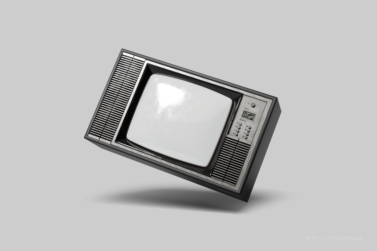 复古电视屏幕样机