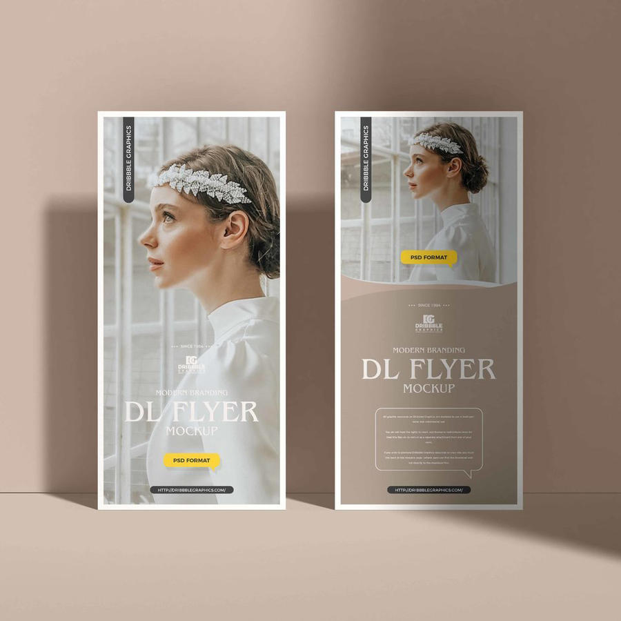 免费dl传单样机