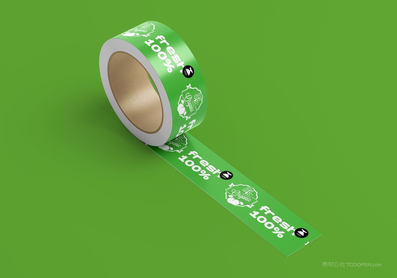 【1252期】绿色水果店品牌vi样机 (30)