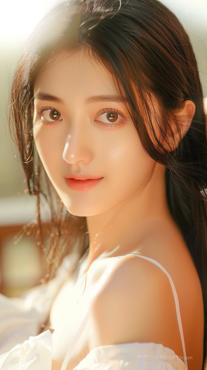 美女写真少女年轻女性模特清纯甜美