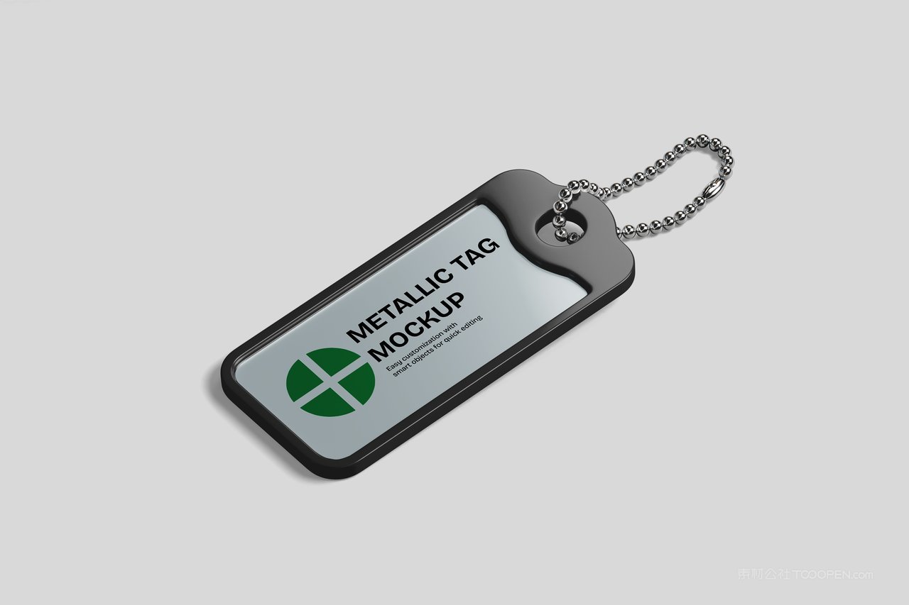 金属标签样机