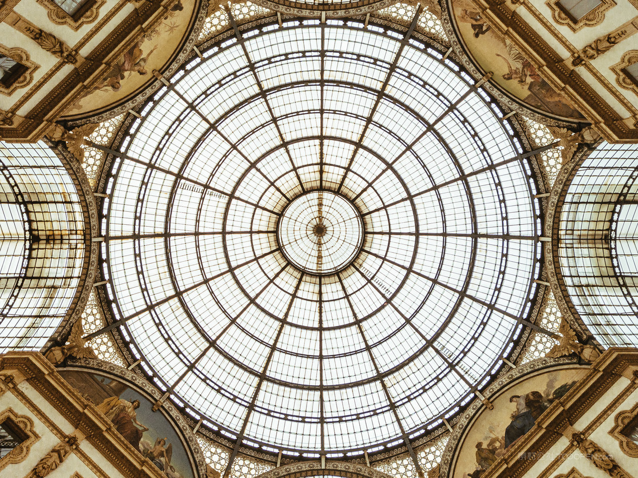 意大利米兰建筑风景画