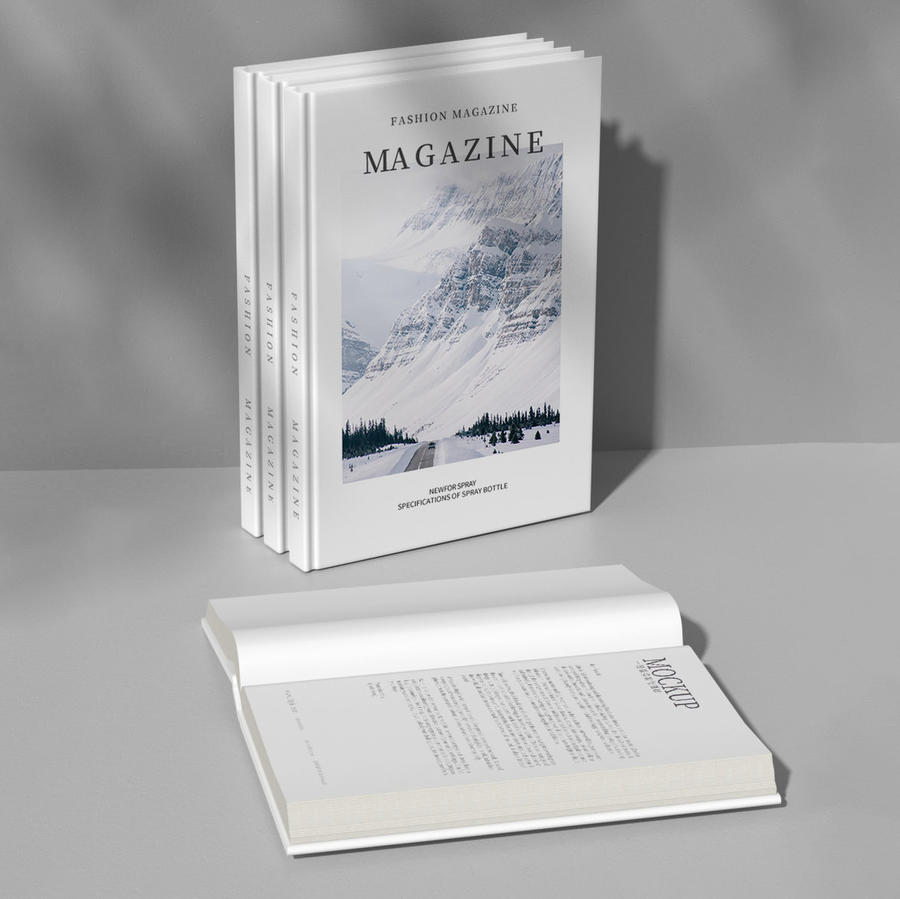 书籍封面书封画册样机