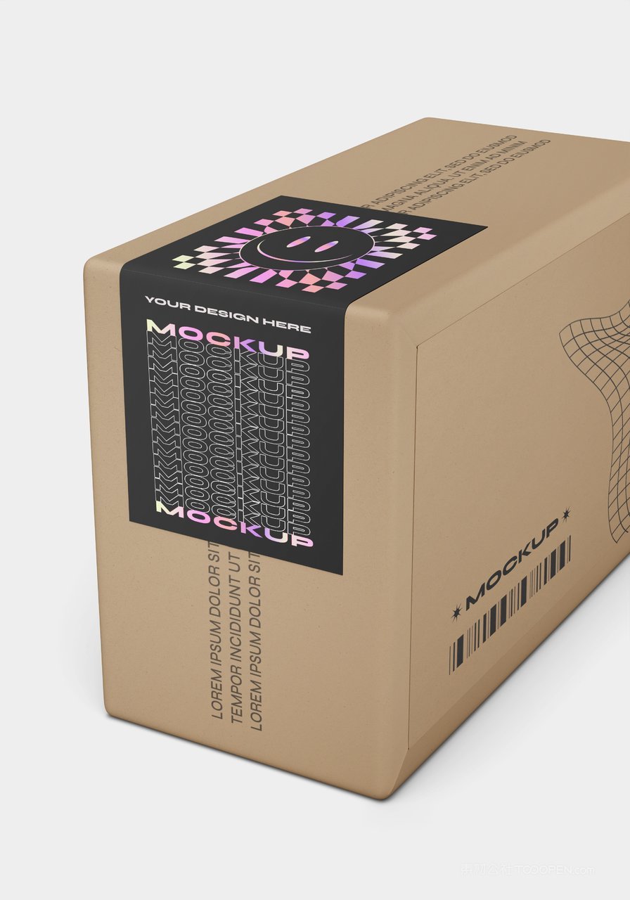 粘合密封标签样机