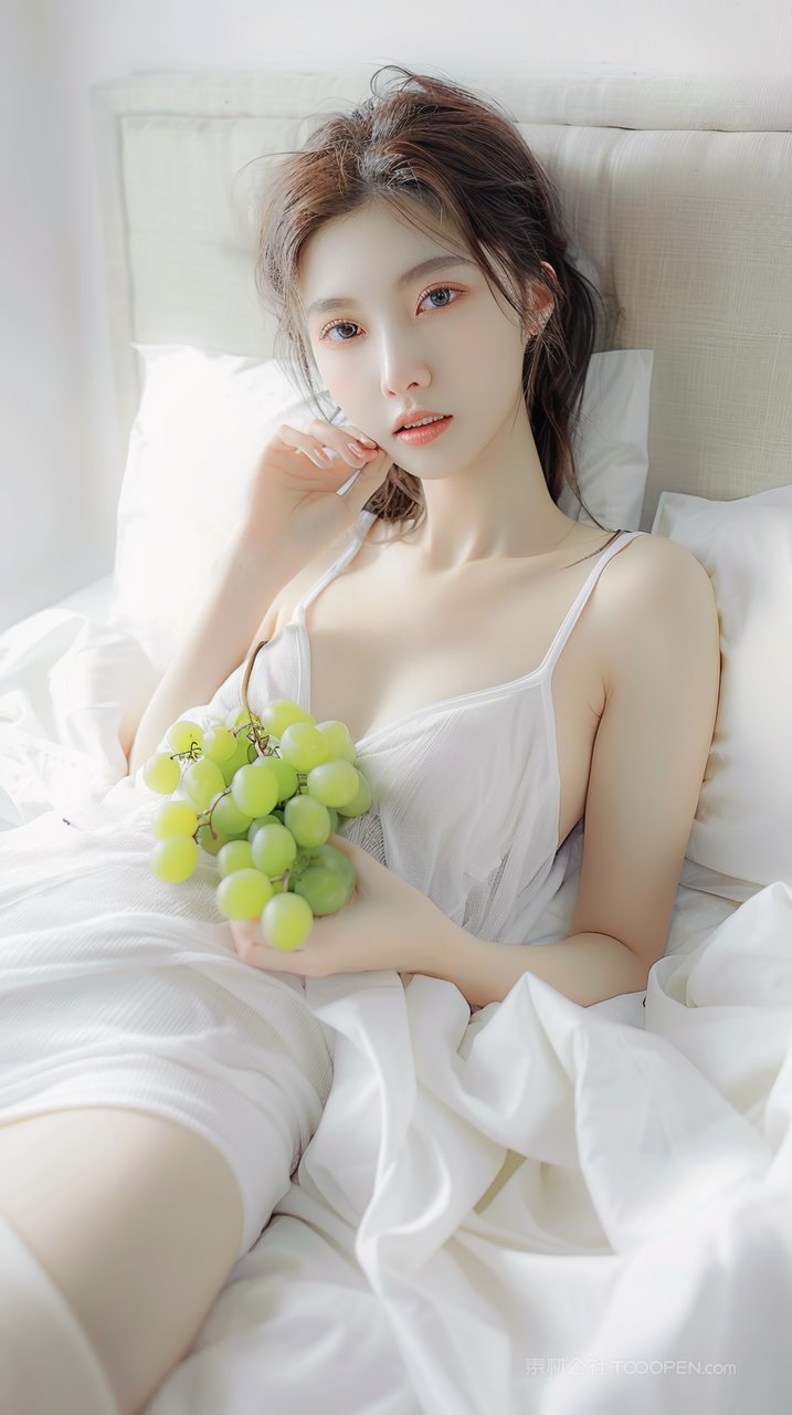 甜美写真年轻女性美女清纯少女模特