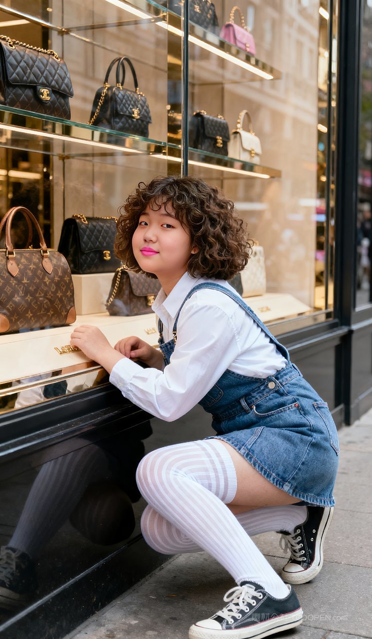 写真模特美女丝袜短裙性感美腿美艳