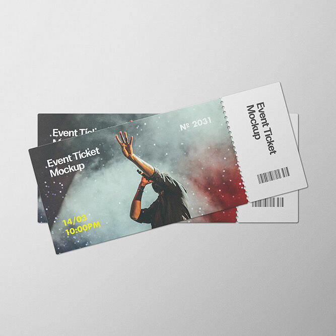 促销礼品券模板