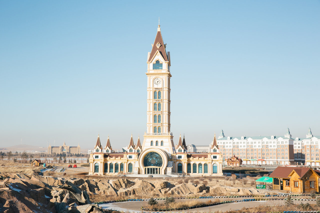 内蒙古呼伦贝尔猛犸公园建筑 (1)