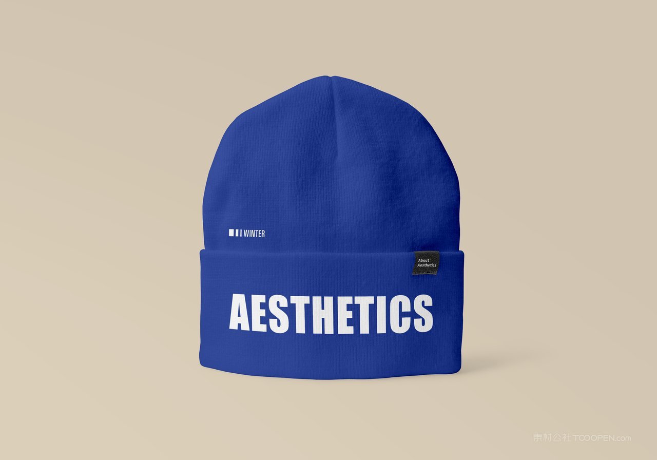 【1829期】冬季保暖豆豆帽vi样机 (3)