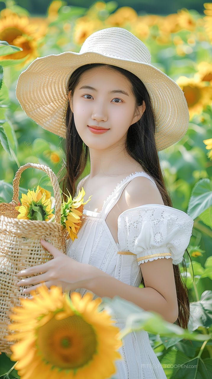 甜美模特少女年轻清纯写真美女