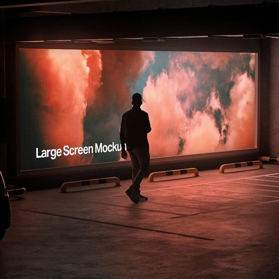 电子大屏幕样机