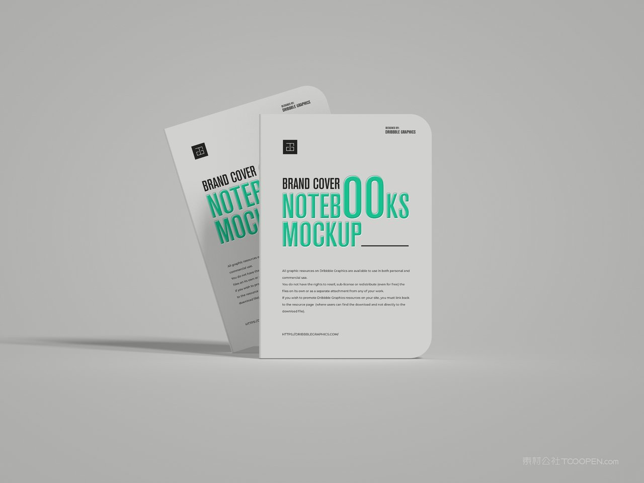 封皮笔记本样机