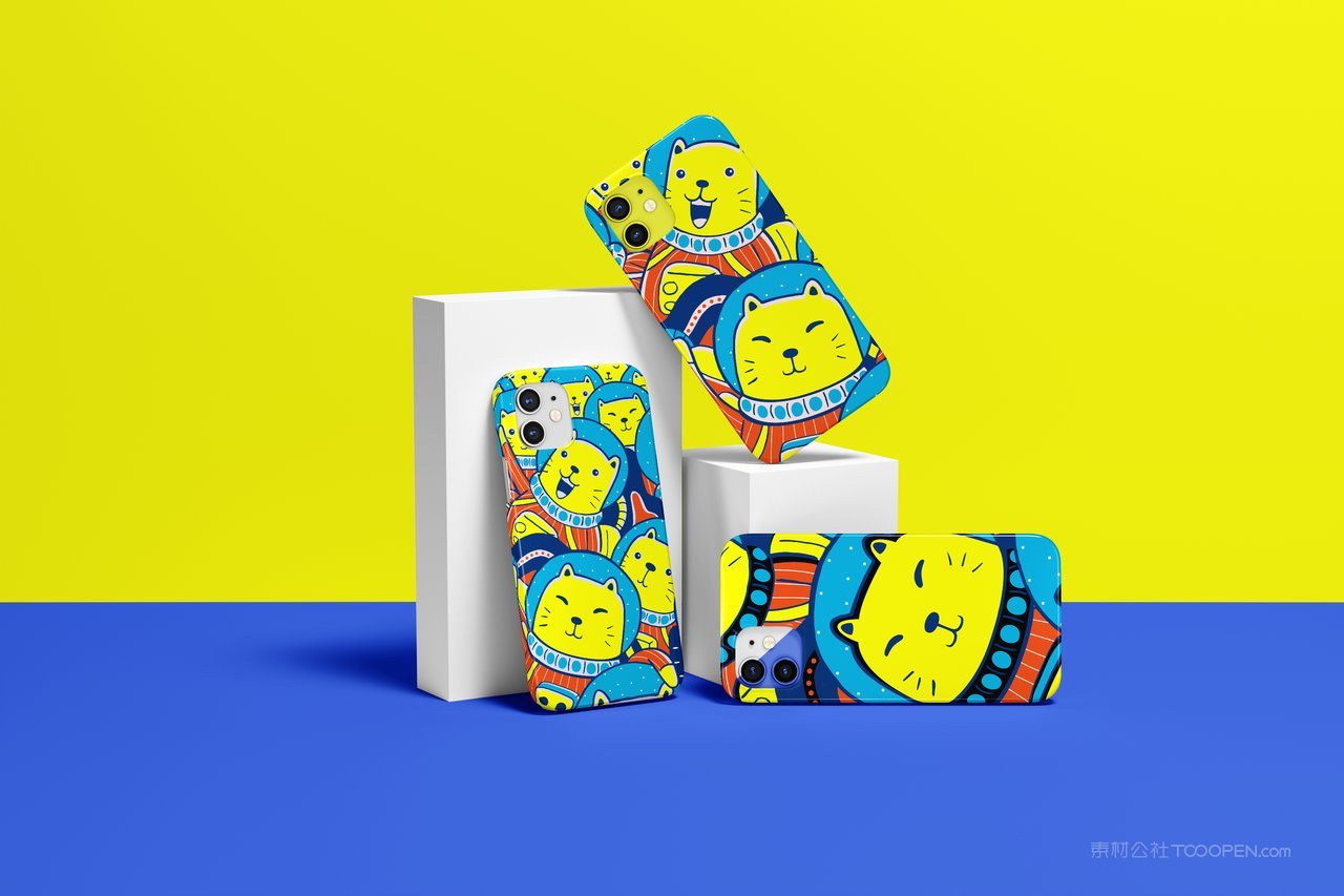 【1261期】毕业设计卡通高端文创品牌vi样机 (1)