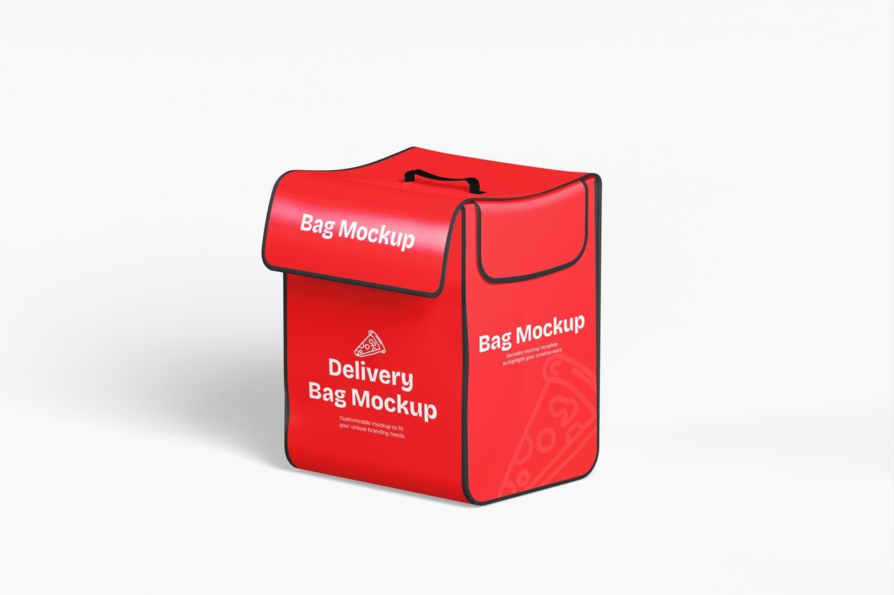 送货袋外卖箱样机